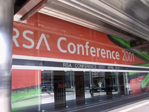 Cover photo from RSA Conference, 2001