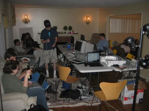 Cover photo from SuperHappyDevHouse, 2005